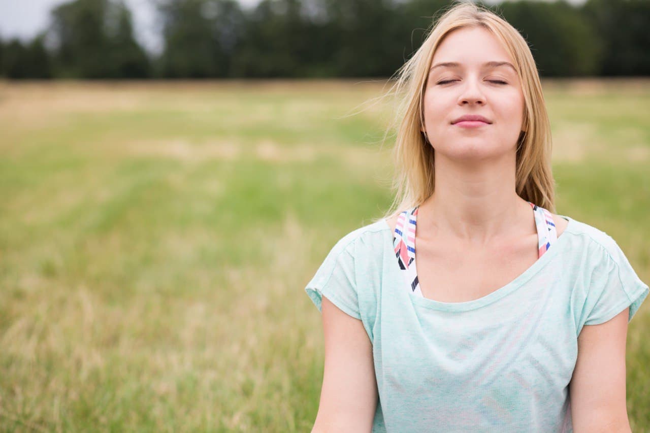 happy woman